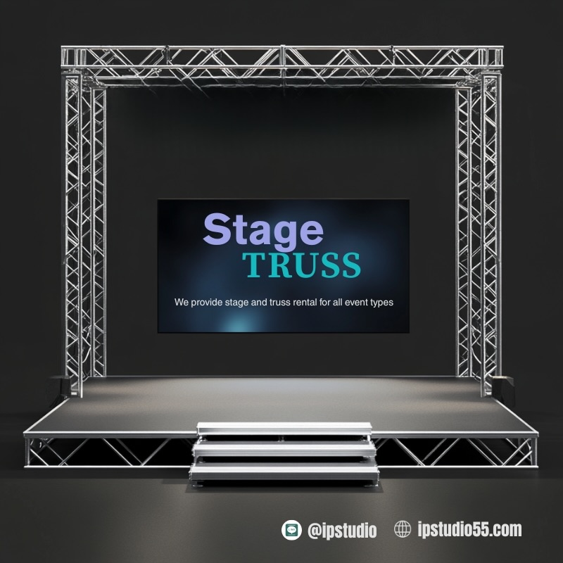 เช่าเวทีคอนเสิร์ต พร้อมโครงทรัส