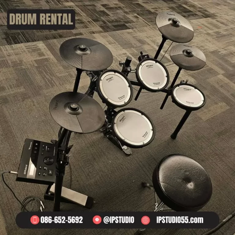 เช่ากลองไฟฟ้า Roland สำหรับงาน Indoor